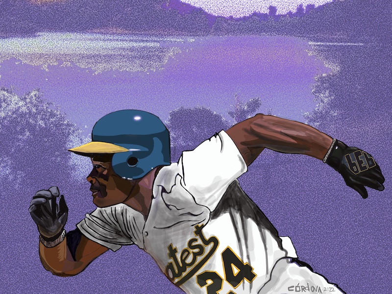 Rickey Henderson Sits by a Lake - The Twin Bill